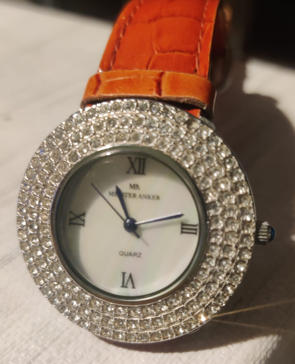 Meister Anker 320.287 6/122 (Germany) quartz wrist watch for women with battery