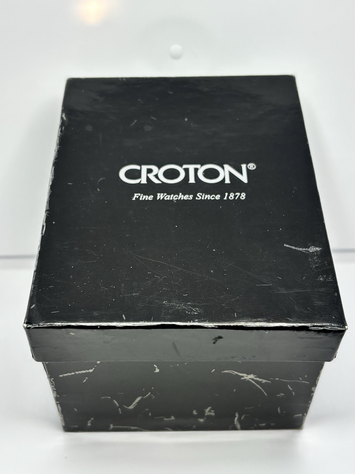 NOS Croton Vortex Automatic 21 Jewels Green Wave Dial 200M Divers Men’s Watch