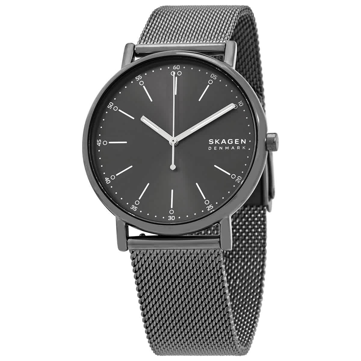 Skagen Signatur Quartz Grey Dial Men’s Watch SKW6577