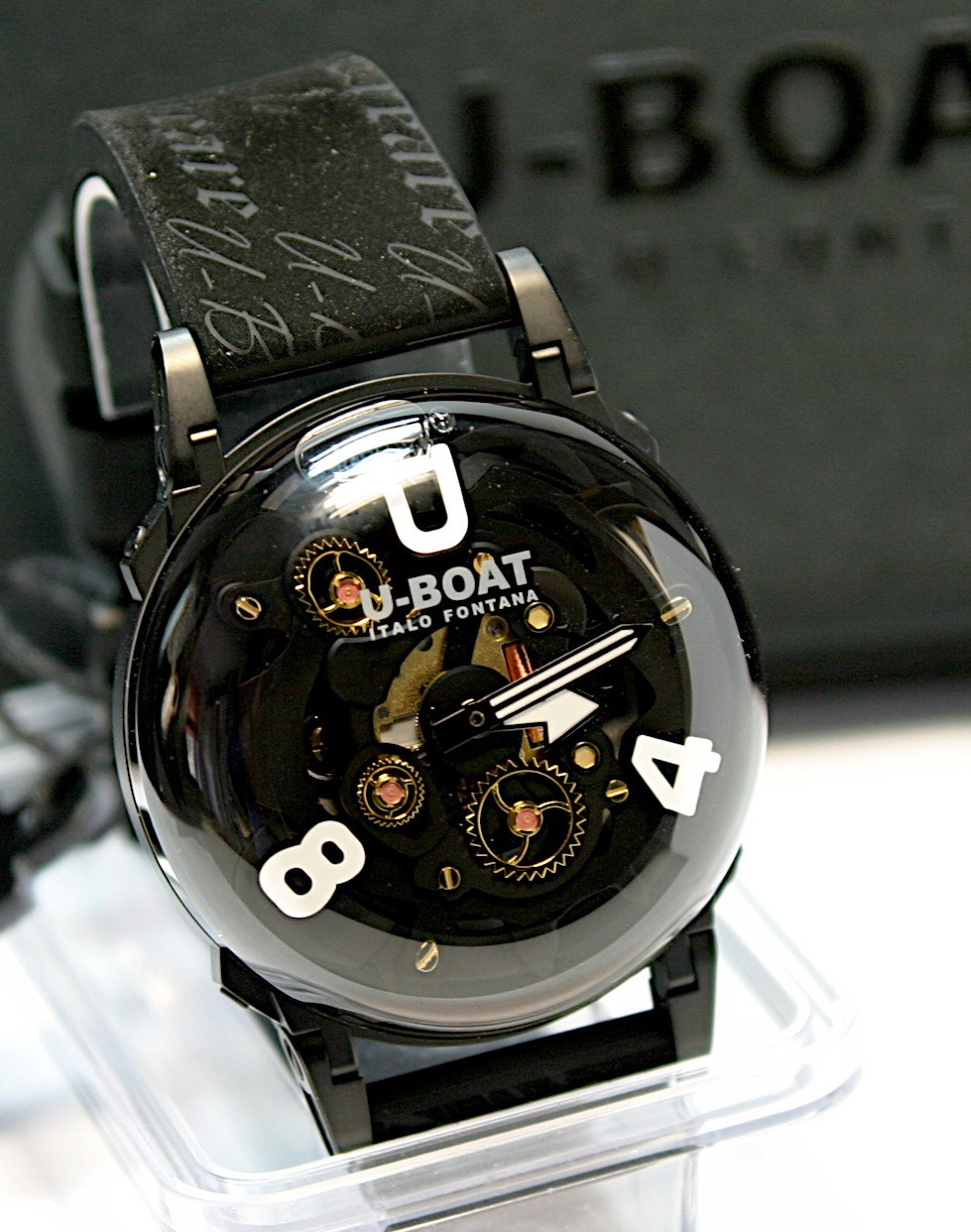 U-Boat U-65 White Capsoil Ref.: 3355 Black PVD unworn