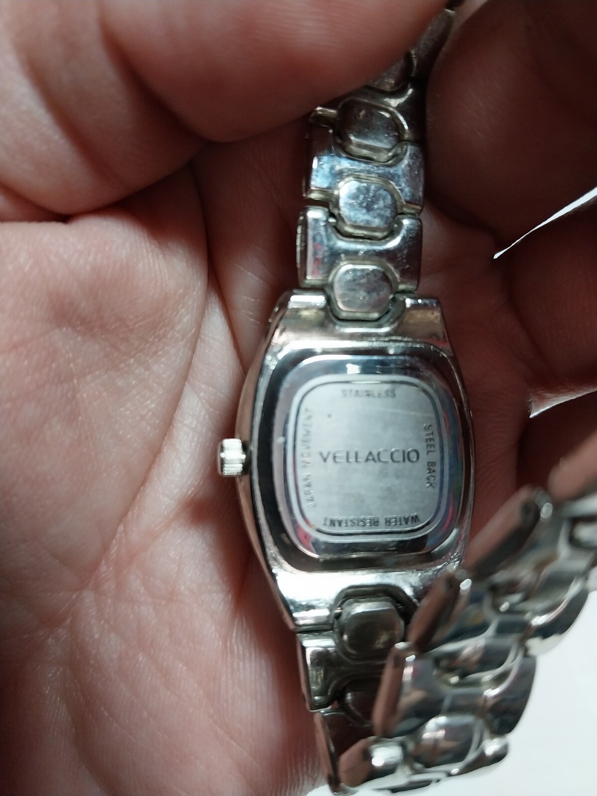 Vellacio Watch Silver Tone – Numberless Dial – Japan Movement