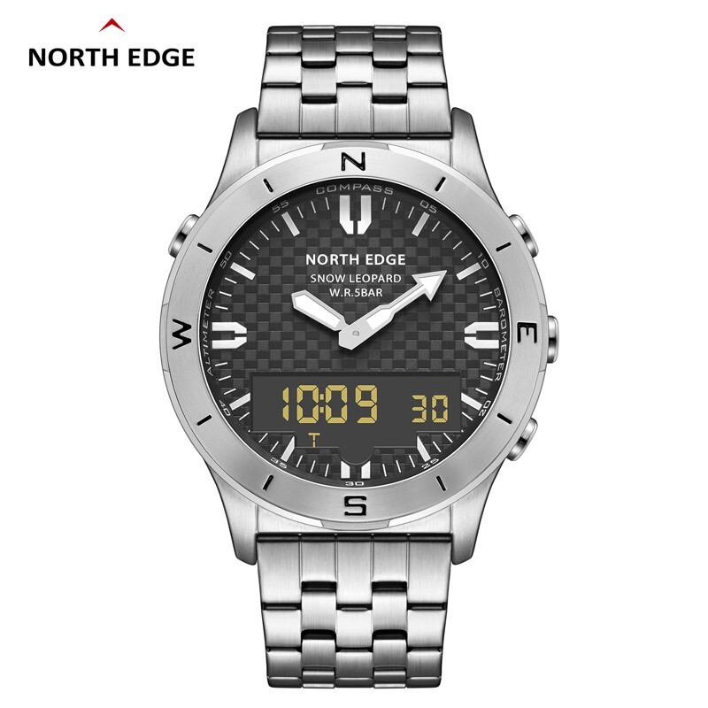 NORTH EDGE Snow Leopard Sport Smart watch Swimming Watch 50M waterproof Aviation