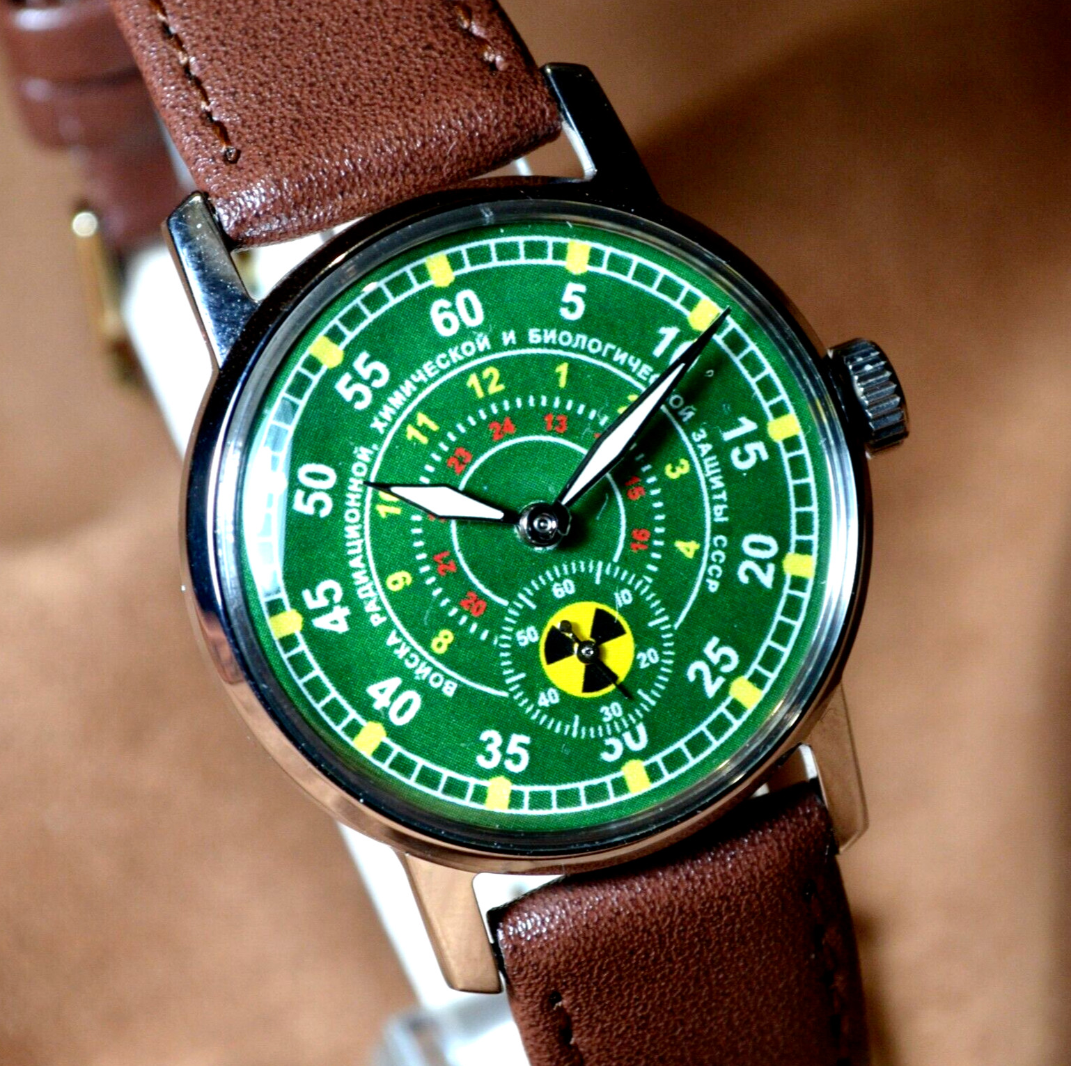 Soviet WristWatch Sturmanskie Vintage Pobeda Mechanical Watch Yuri Gagarin USSR