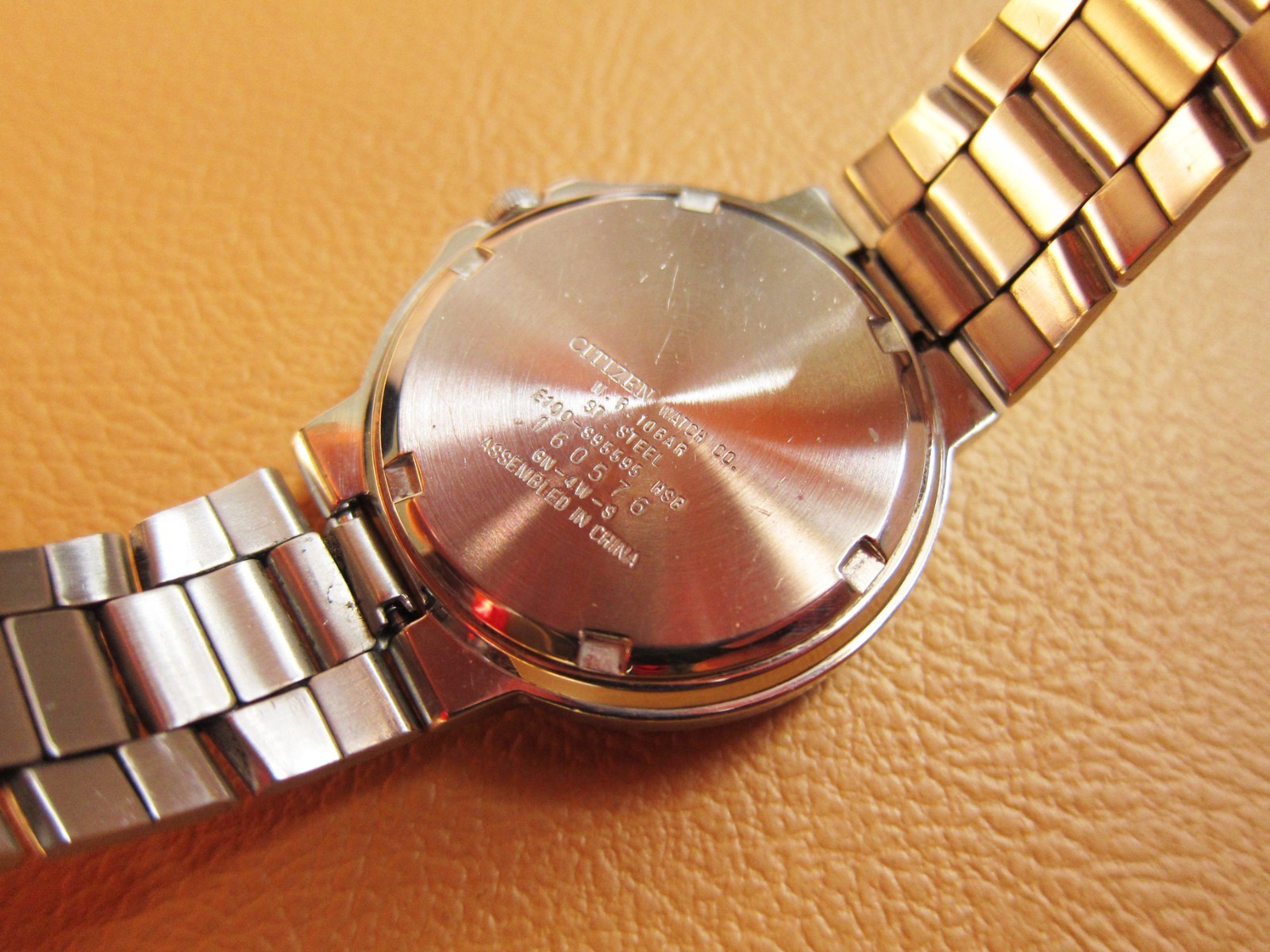 CITIZEN Eco-Drive Junction Solar Powered Quartz SS Watch (NEW CAPACITOR)