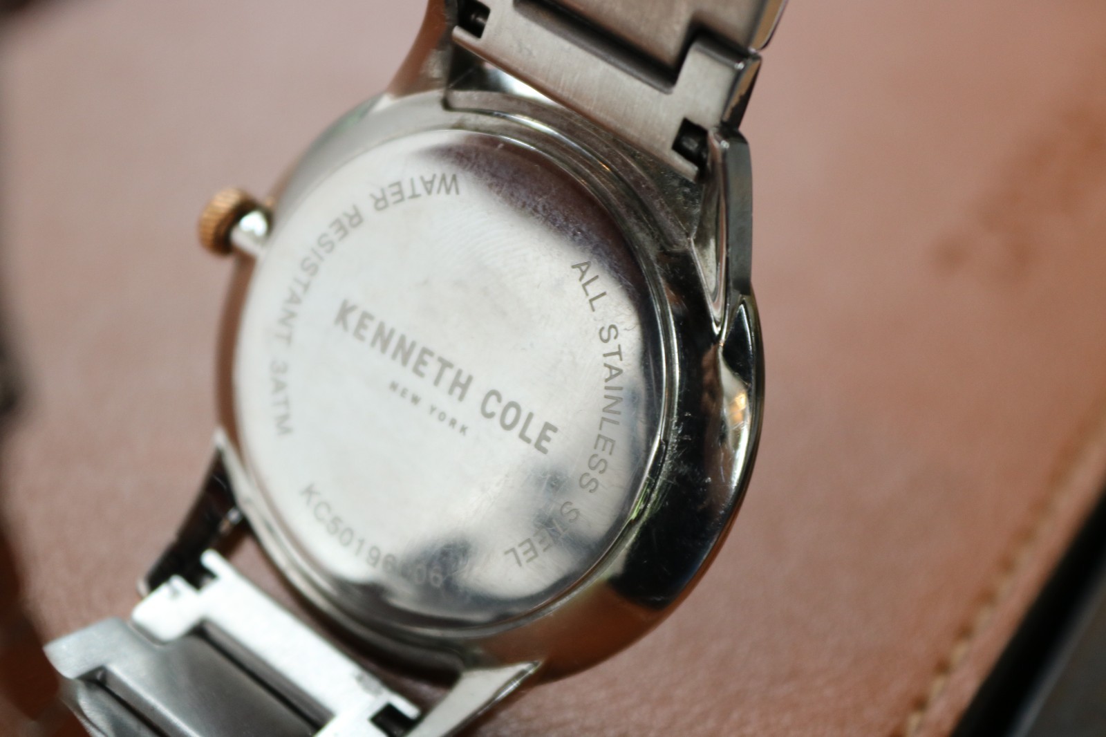 Kenneth Cole Two-Tone Diamond Collection Stainless Steel Watch