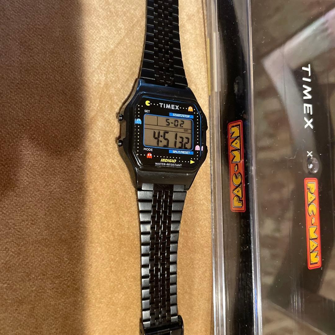 TIMEX × PAC-MAN Digital Watch Black