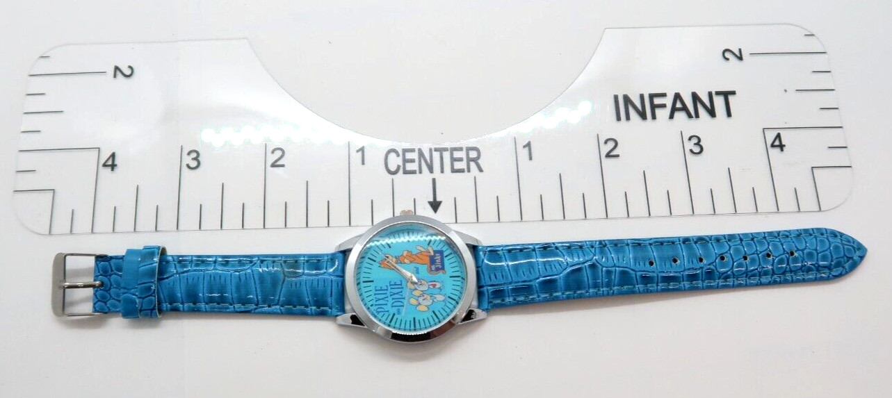 PIXIE & DIXIE & JINKS Quartz,37mm SS Case, Faux Band, MEN’S CHARACTER WATCH M-70