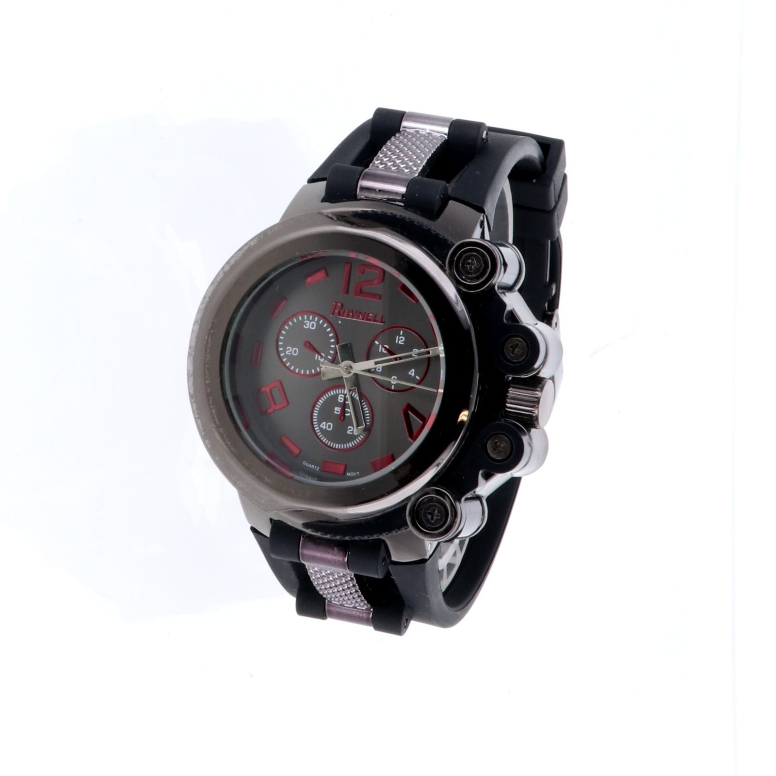 Raynell Chono-Style Heavy & Oversized Men’s Watch Rubber Band 55mm Wide