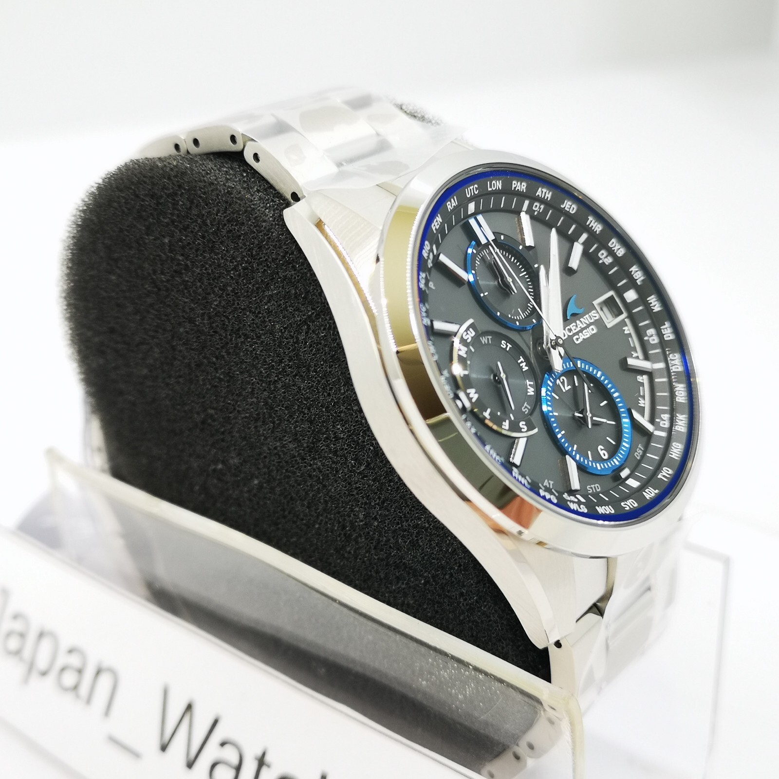 CASIO OCEANUS CLASSIC OCW-T2600-1AJF Black Radio Wave Solar Men Watch New in Box