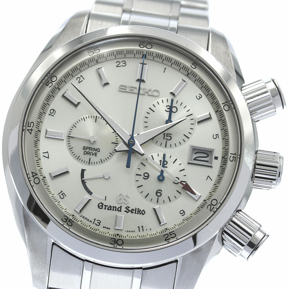 SEIKO Grand Seiko SBGC001/9R86-0AA0 Chronograph GMT Spring drive Men’s_881969
