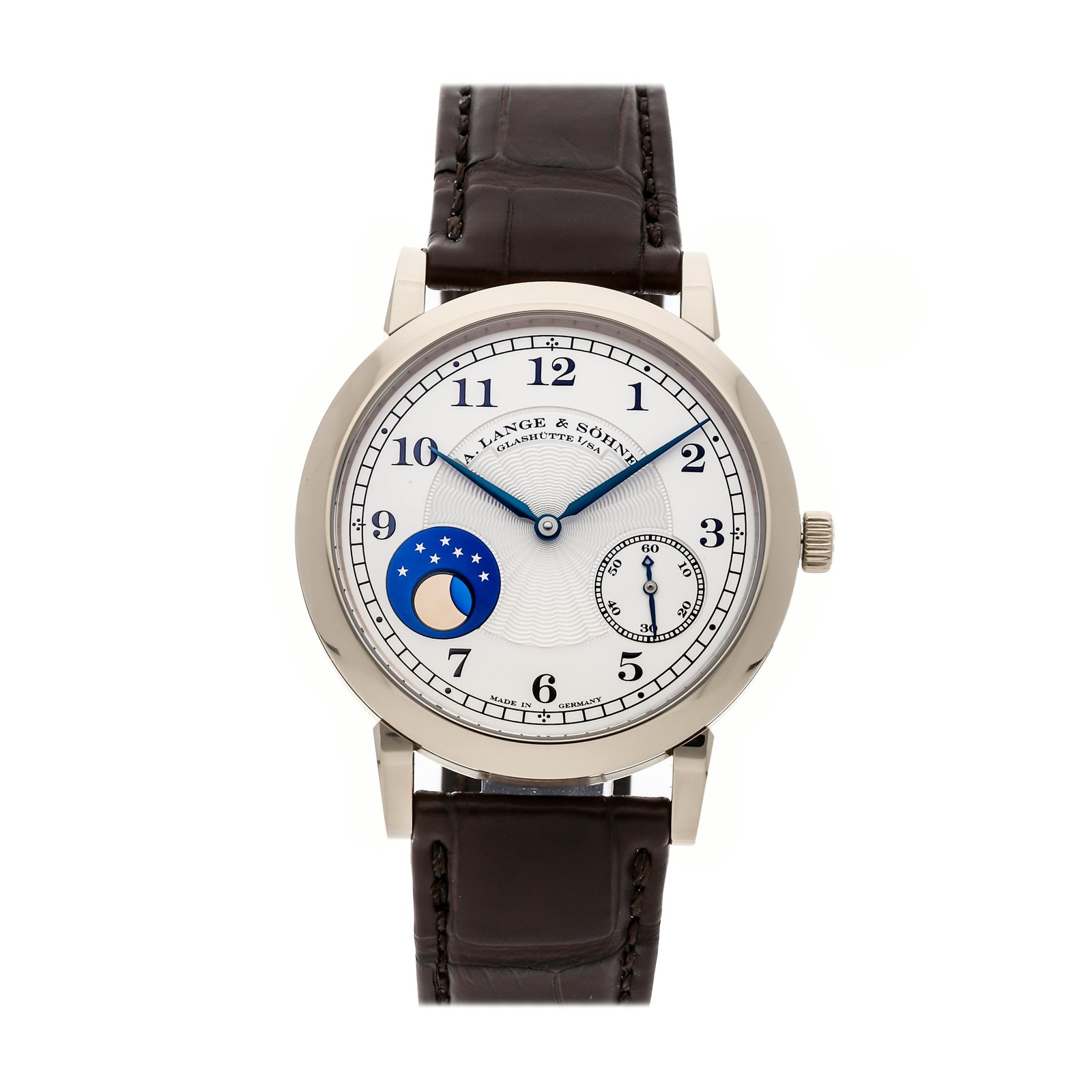 A. Lange & Sohne 1815 Moonphase “Homage To F.A. Lange” Honey Gold Watch 212.050