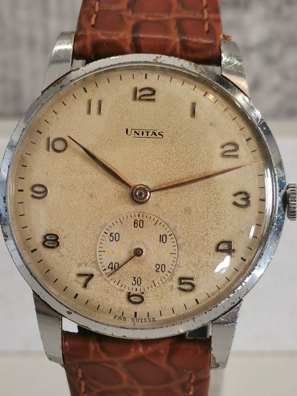 UNITAS Oversize Vintage Watch Classic Cal. 204 (ULTRA RARE) SERVICED