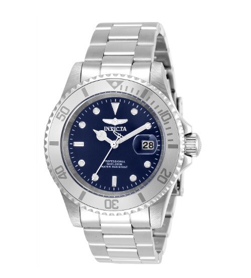 Invicta Pro Diver Men’s Watch – 40mm, Steel Black dial (34022)