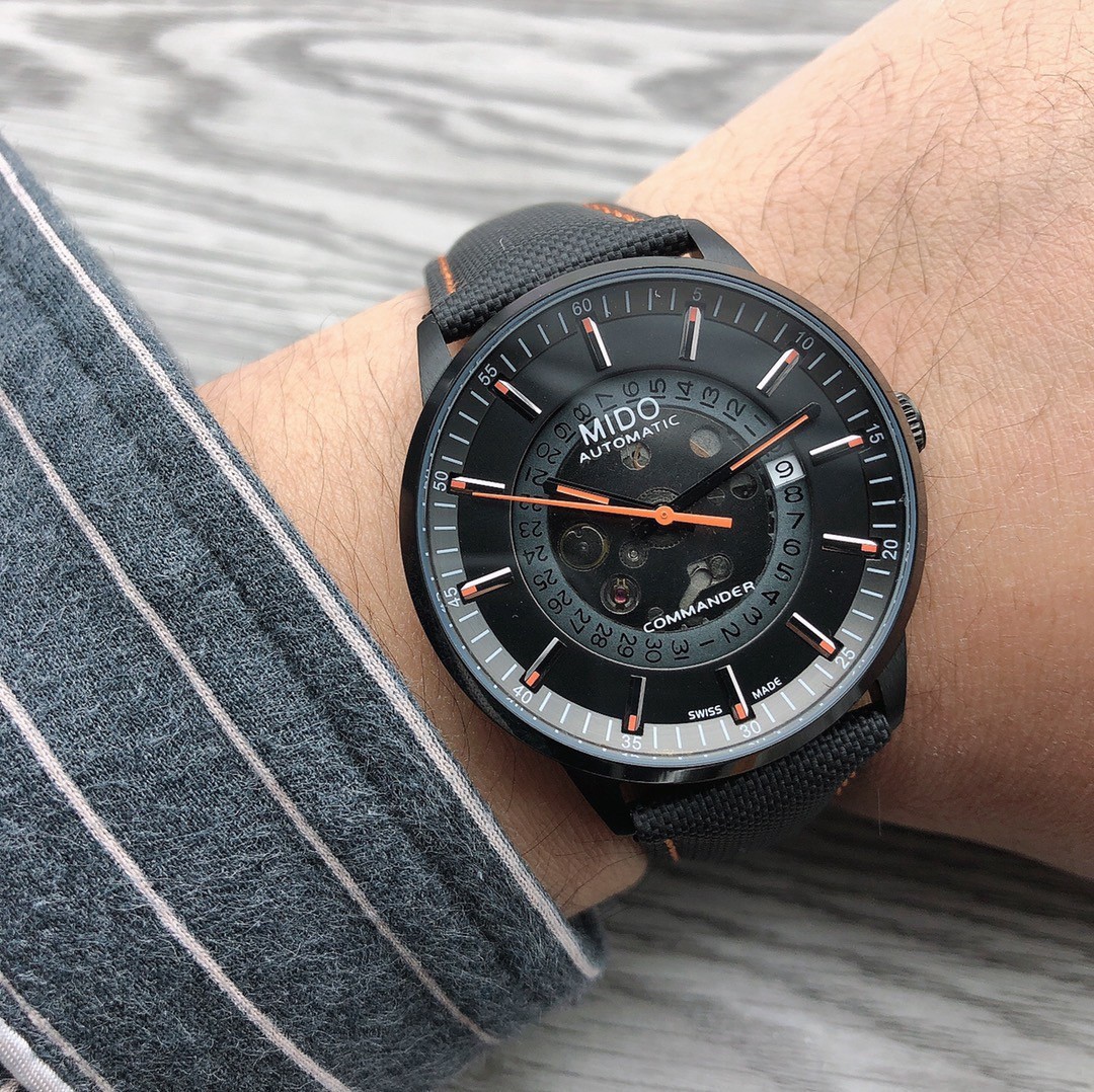 MIDO Commander Gradient Automatic Skeleton Watch 40mm