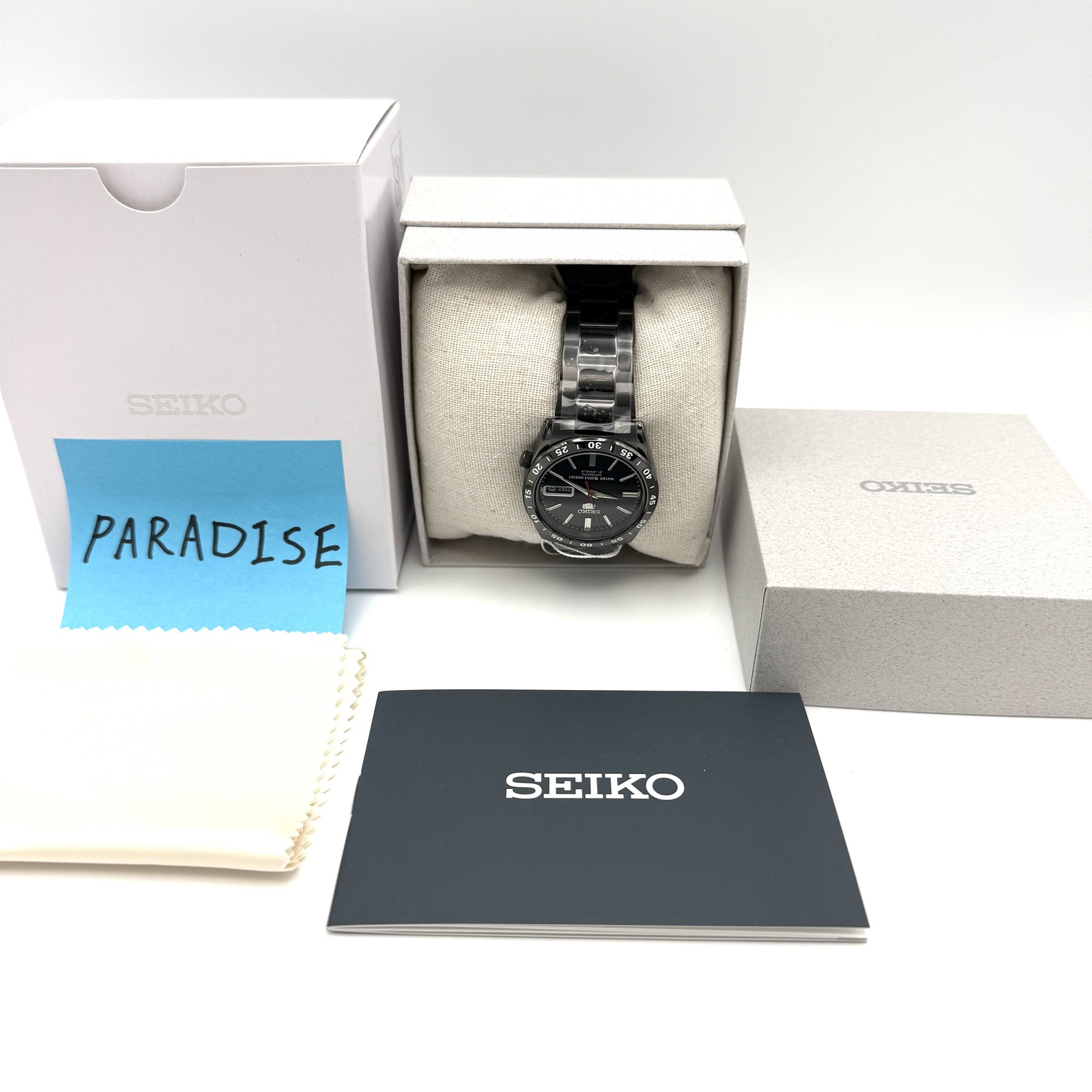 SEIKO SEIKO5 SNKE03K1（SNKE03KC） Black Automatic Watch NEW From Japan Recommend