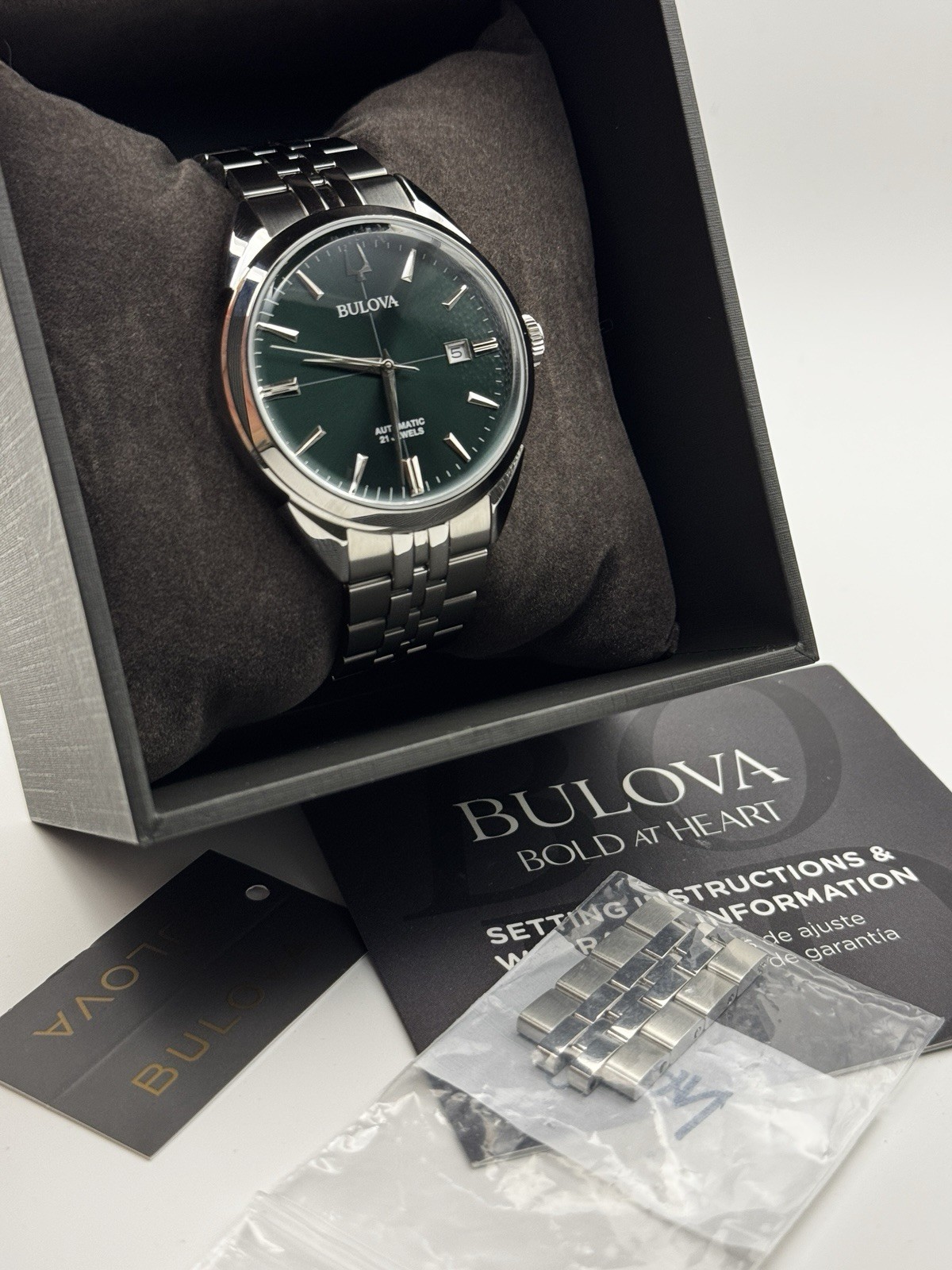 Bulova Classic Sutton Automatic Men’s Watch 41mm 96B424