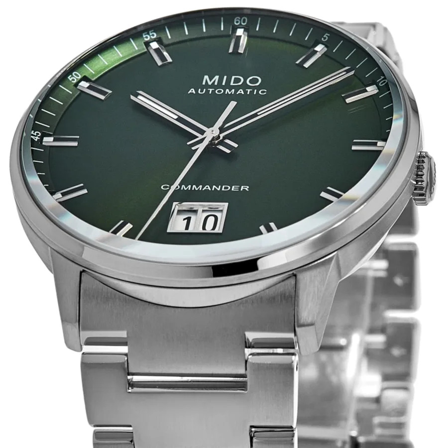 New Mido Commander Big Date Green Dial Steel Men’s Watch M021.626.11.091.00