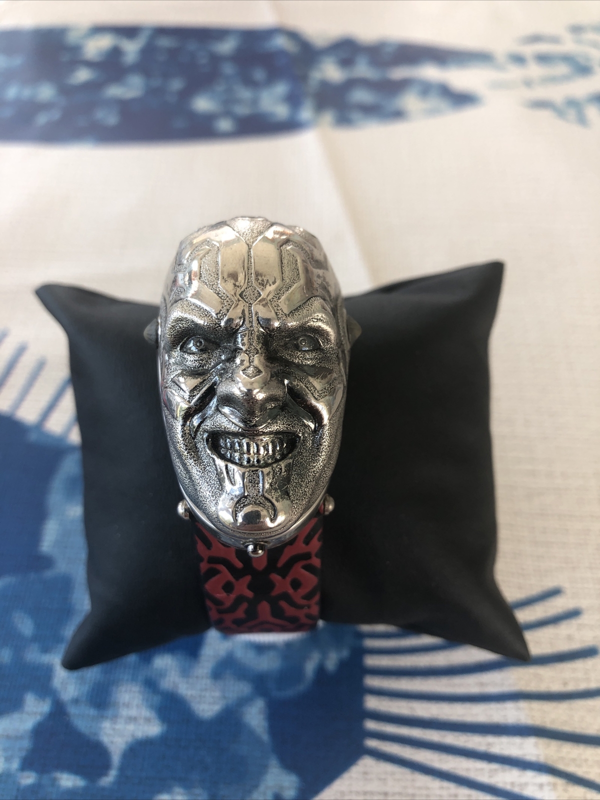 Star Wars Lucasfilm Darth Maul Digital Watch Silver Toned