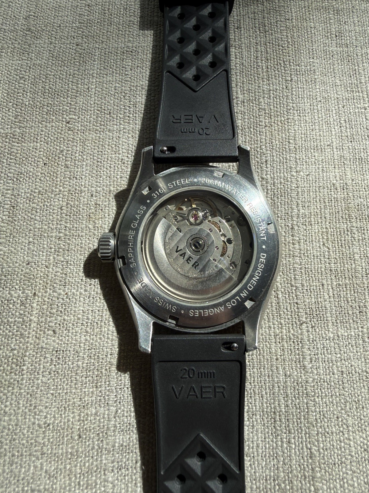 Vaer D7 Swiss Made Automatic Watch