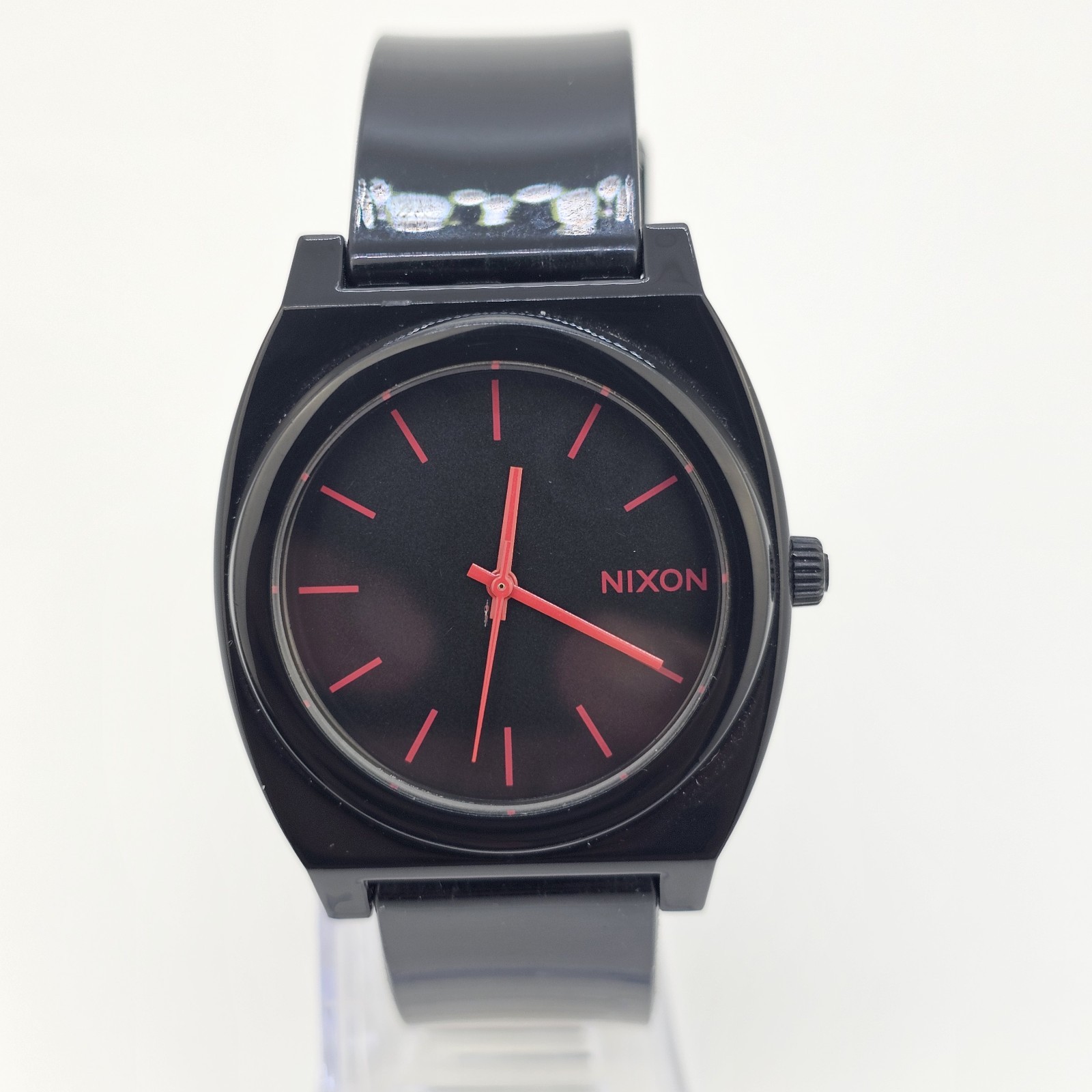 Nixon Time Teller Minimal Unisex Watch 39MM Black Dial Black Bands New Battery