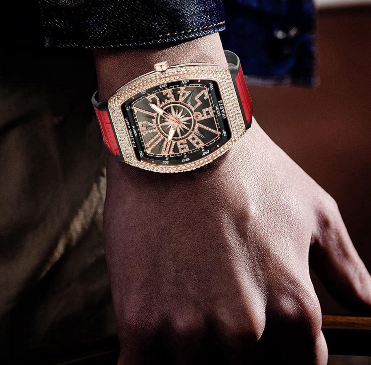 Luxury Watch Red Zone | Iced Out