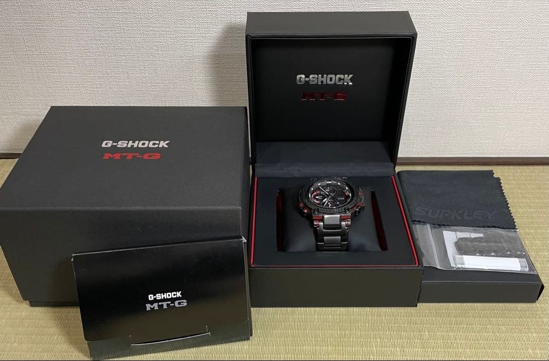 G-SHOCK MT-G Black/Red