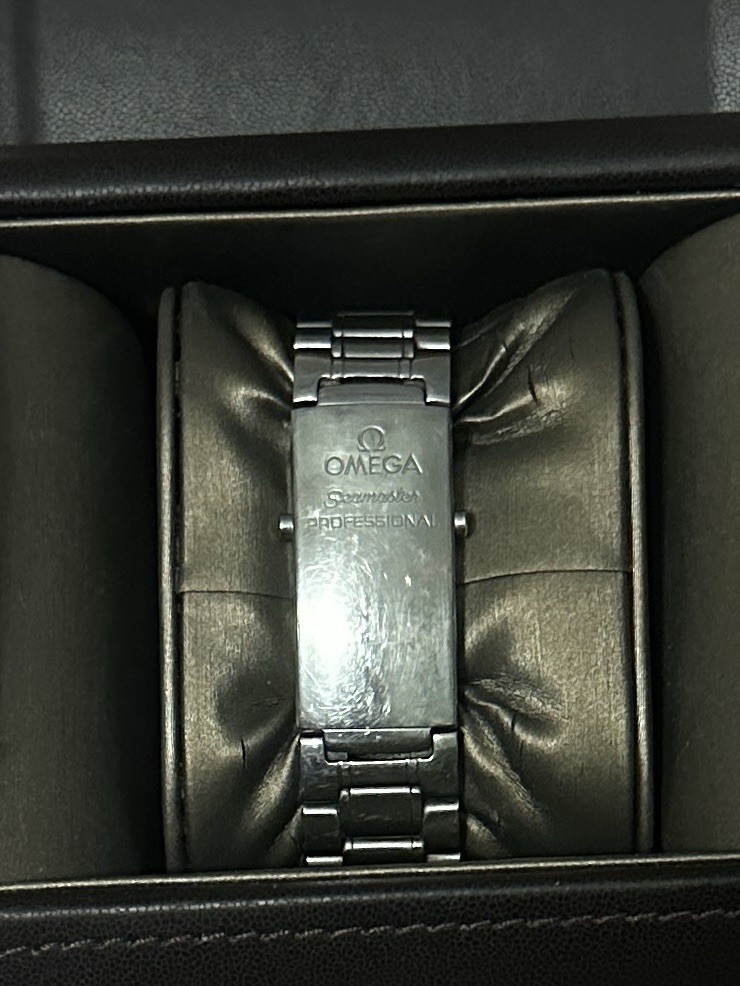 Pre-owned Omega Seamaster Blue Dial Men’s Watch 2263.8