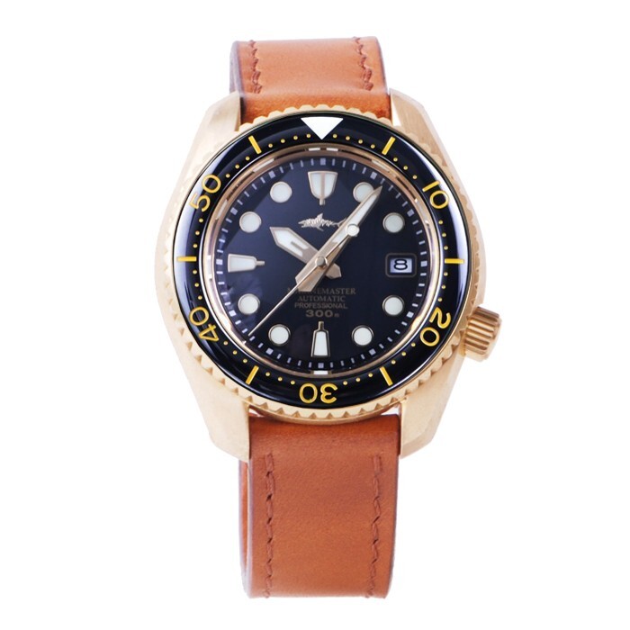 Heimdallr Sharkey Bronze Shark Master NH35 Automatic Dive Watch SBDX001 MM300 C3