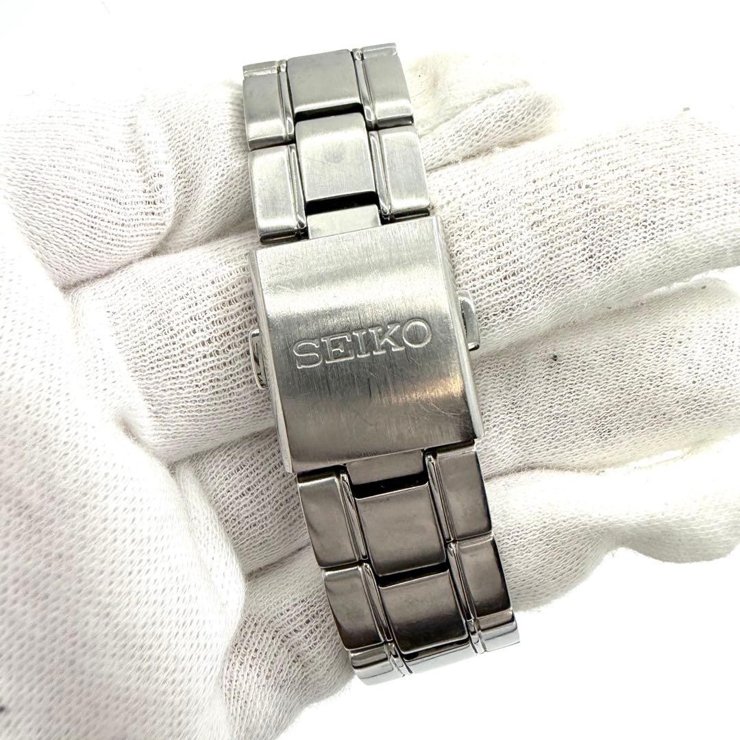 [Working Condition] Excellent Condition SEIKO Spirit Men’s Watch, Blue Dial,