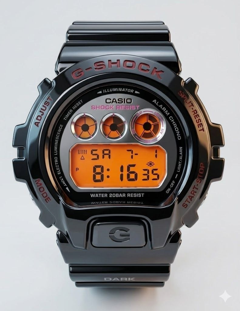 G-Shock DW6900 Men Watchs Exclusive Design Rare Darth Vader Star Wars Style Rare