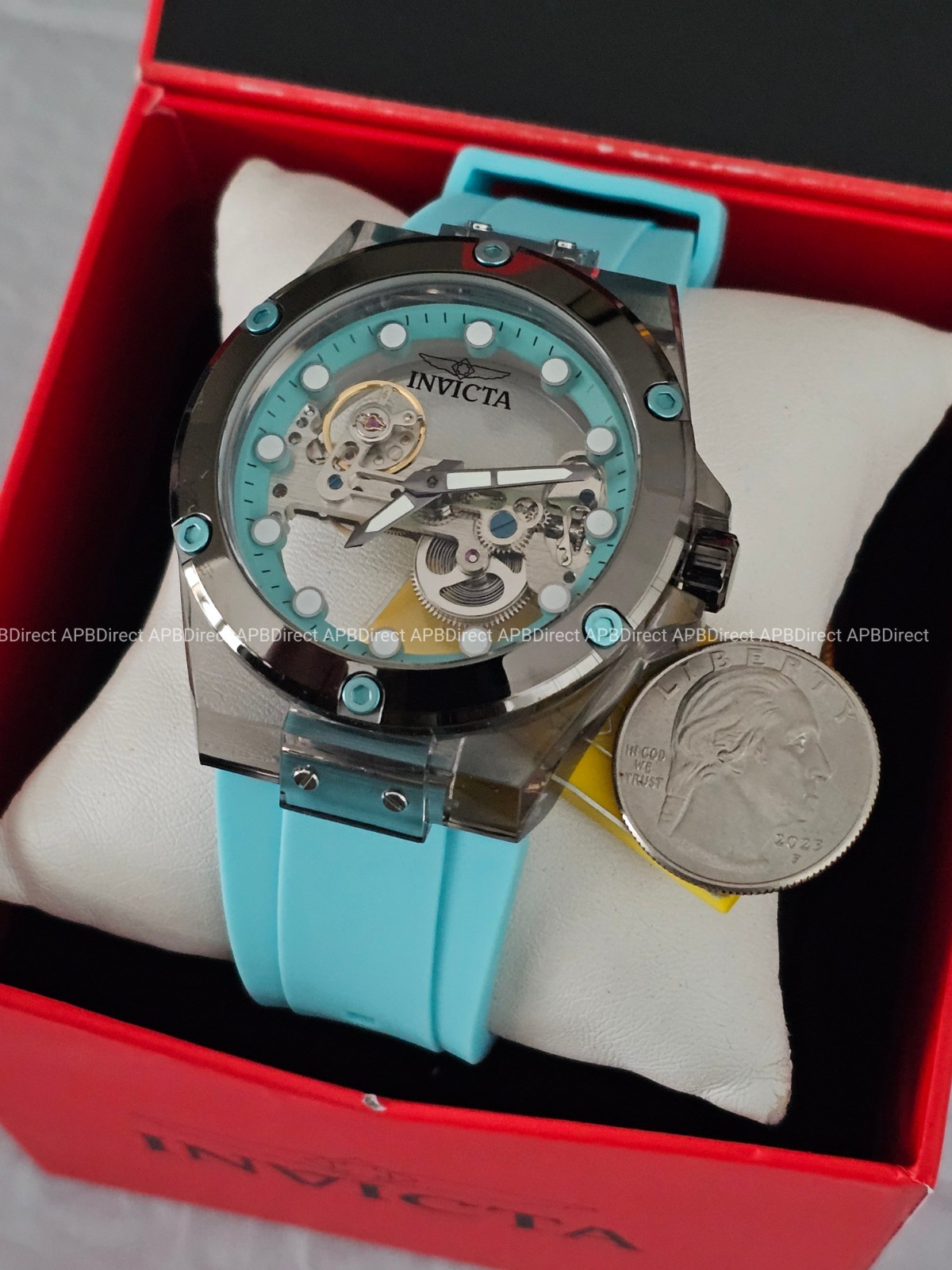 Invicta – Speedway – MECHANICAL – Ghost Bridge MVMNT – Skeleton – mens watch