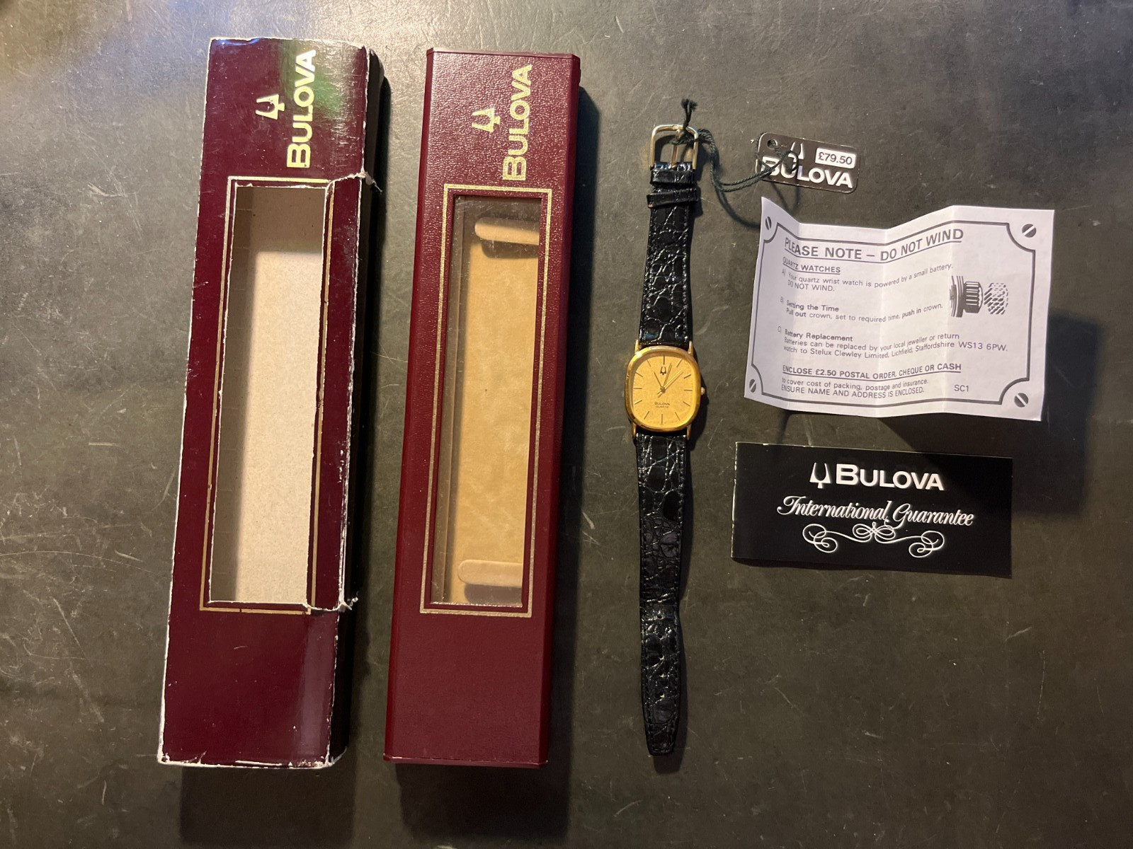 Bulova Vintage G104 Watch -RARE-