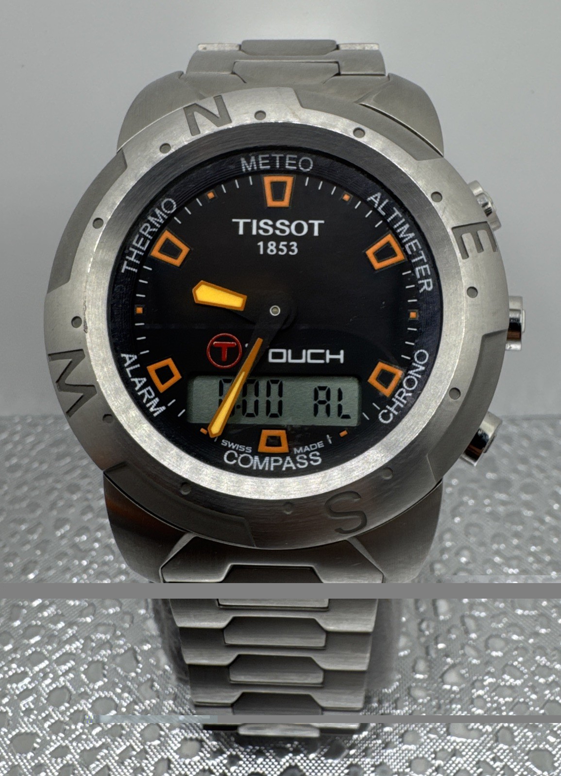 Tissot 1853 T-Touch Quartz Wrist Watch with Two Additional Bands