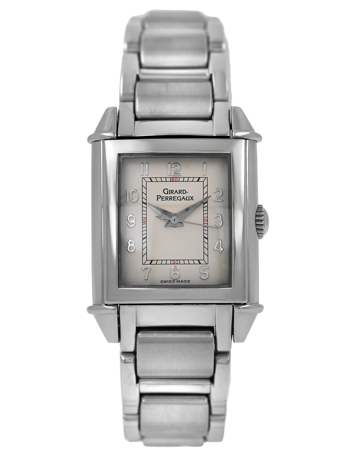 Girard Perregaux Vintage 2591 Stainless Steel 23 x 23MM Ladies’ Quartz Watch