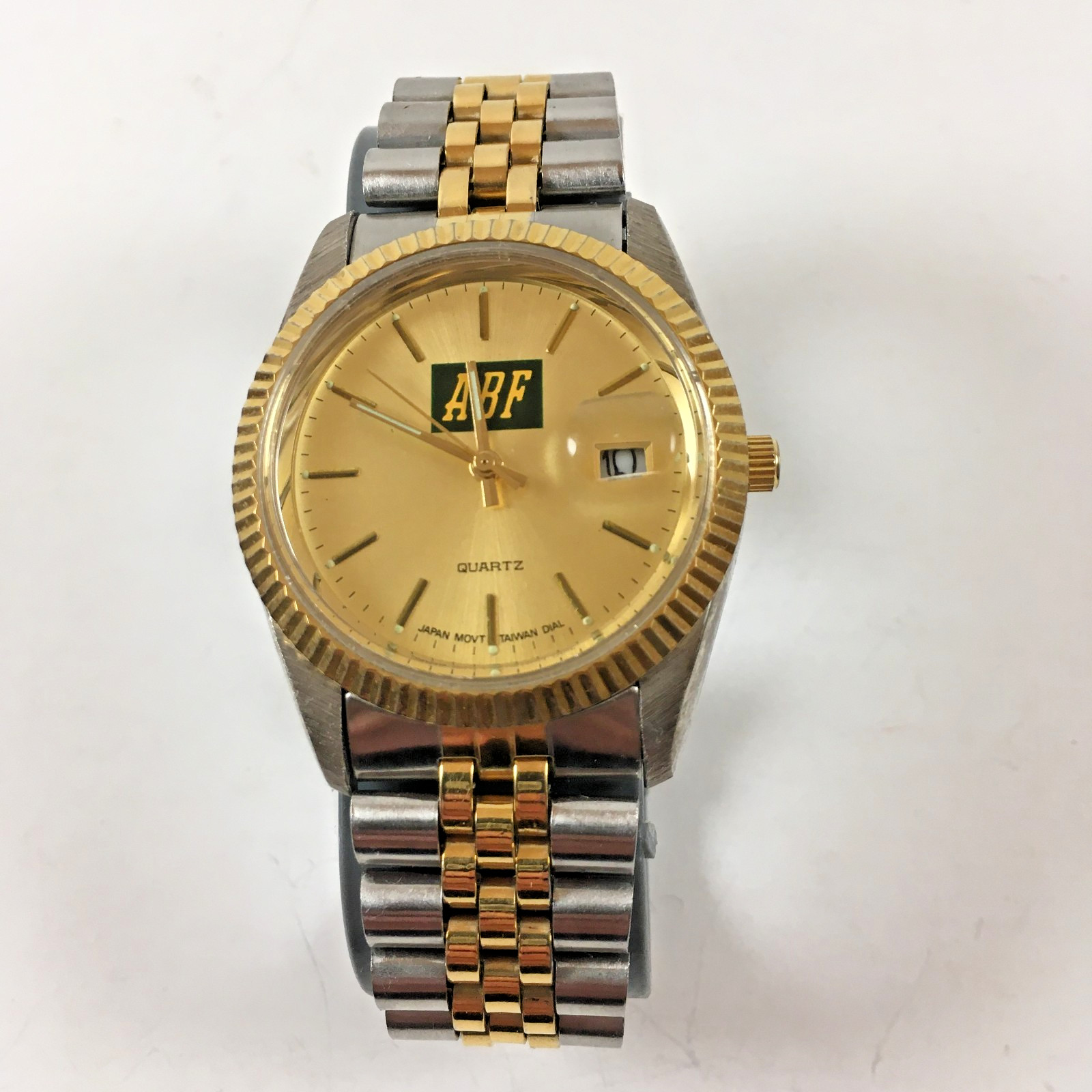 ABF Freight Trucking Quartz Calendar Watch Dundee Watch Co. Vintage Wristwatch