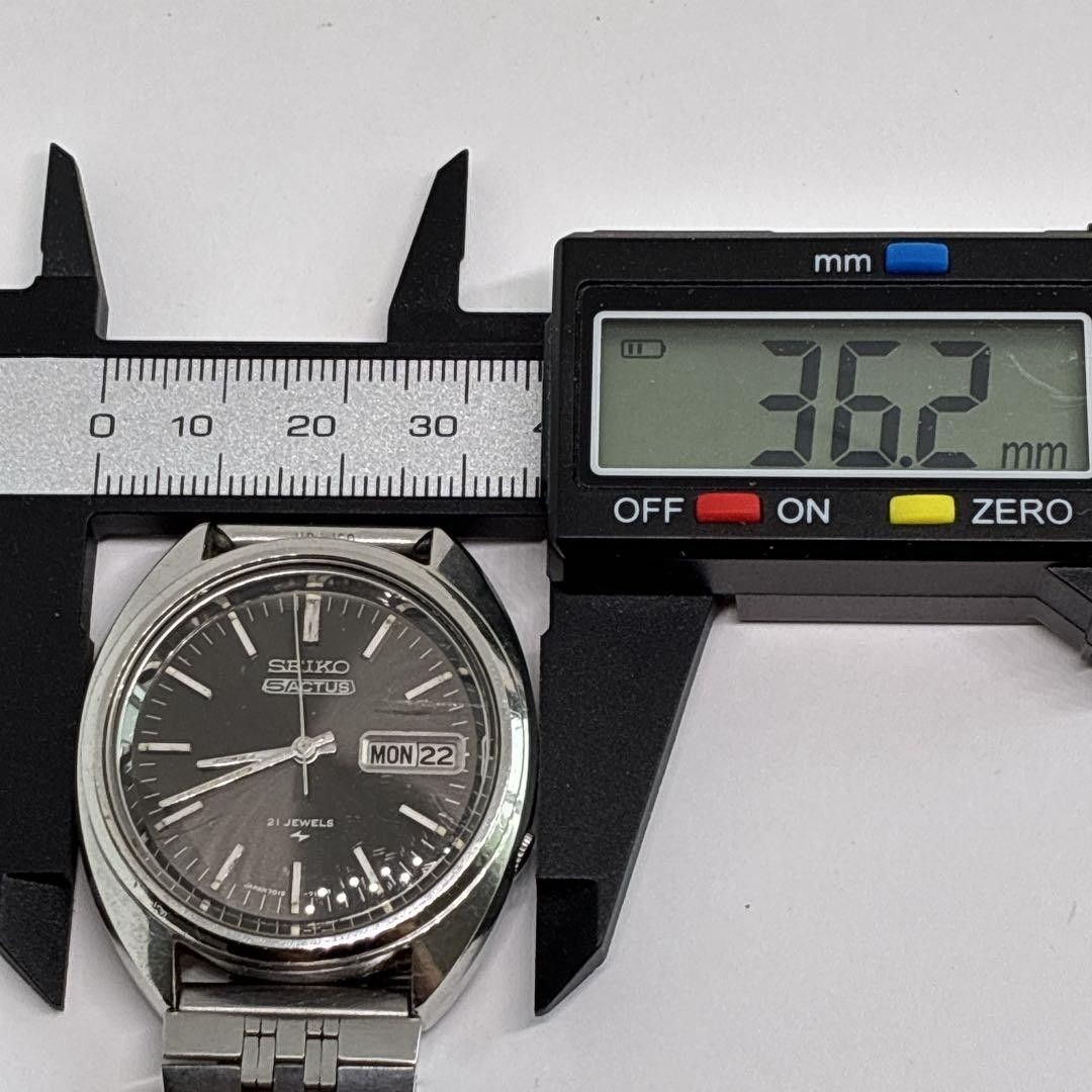 Condition Working SEIKO 5 Actus Men’s Watch Made in 1970 Vintage