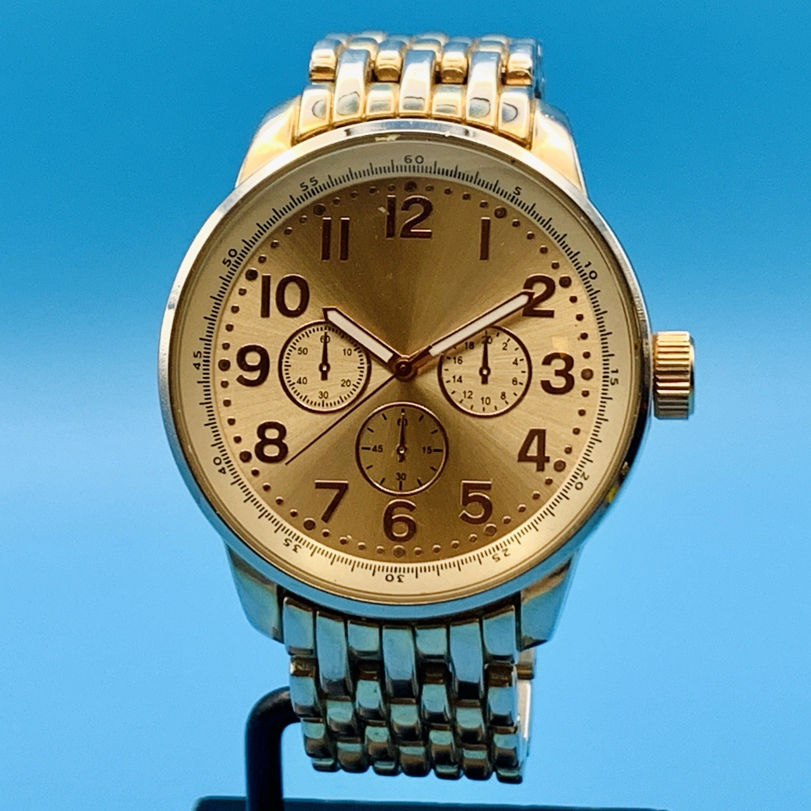 FMD Women’s Fashion Quartz Wristwatch Faux Subdials Japan Movt Working New Batt