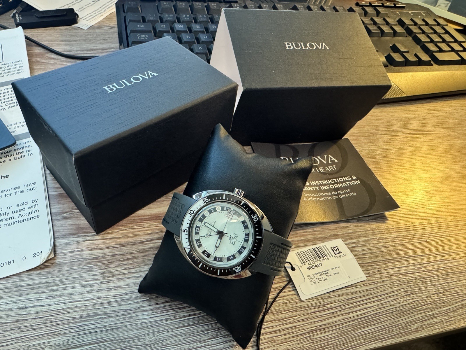 Brand New Bulova Oceanographer GMT