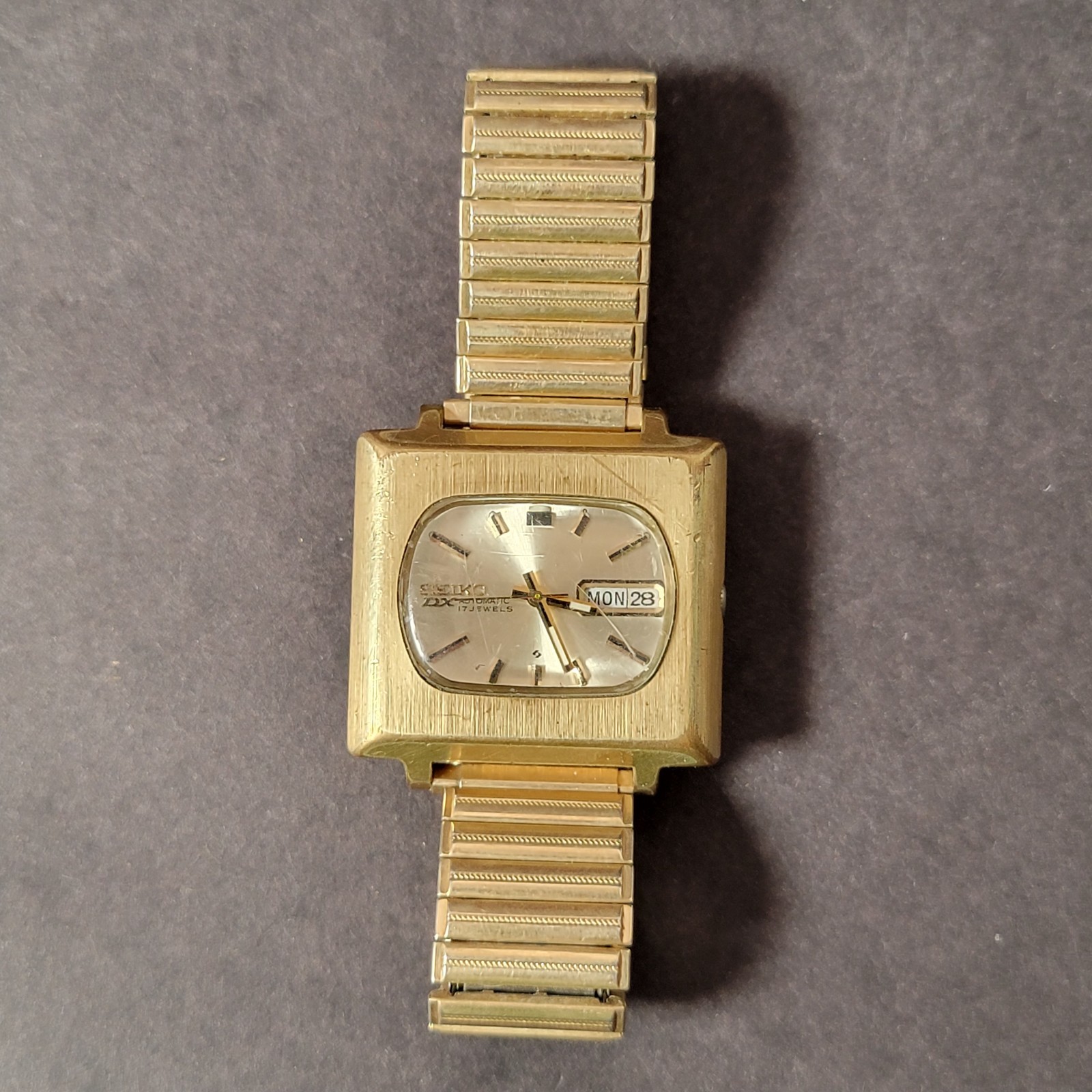 RARE HTF Vintage 1970s Men’s SEIKO DX 6106-5429 17 Jewels Watch Untested PA