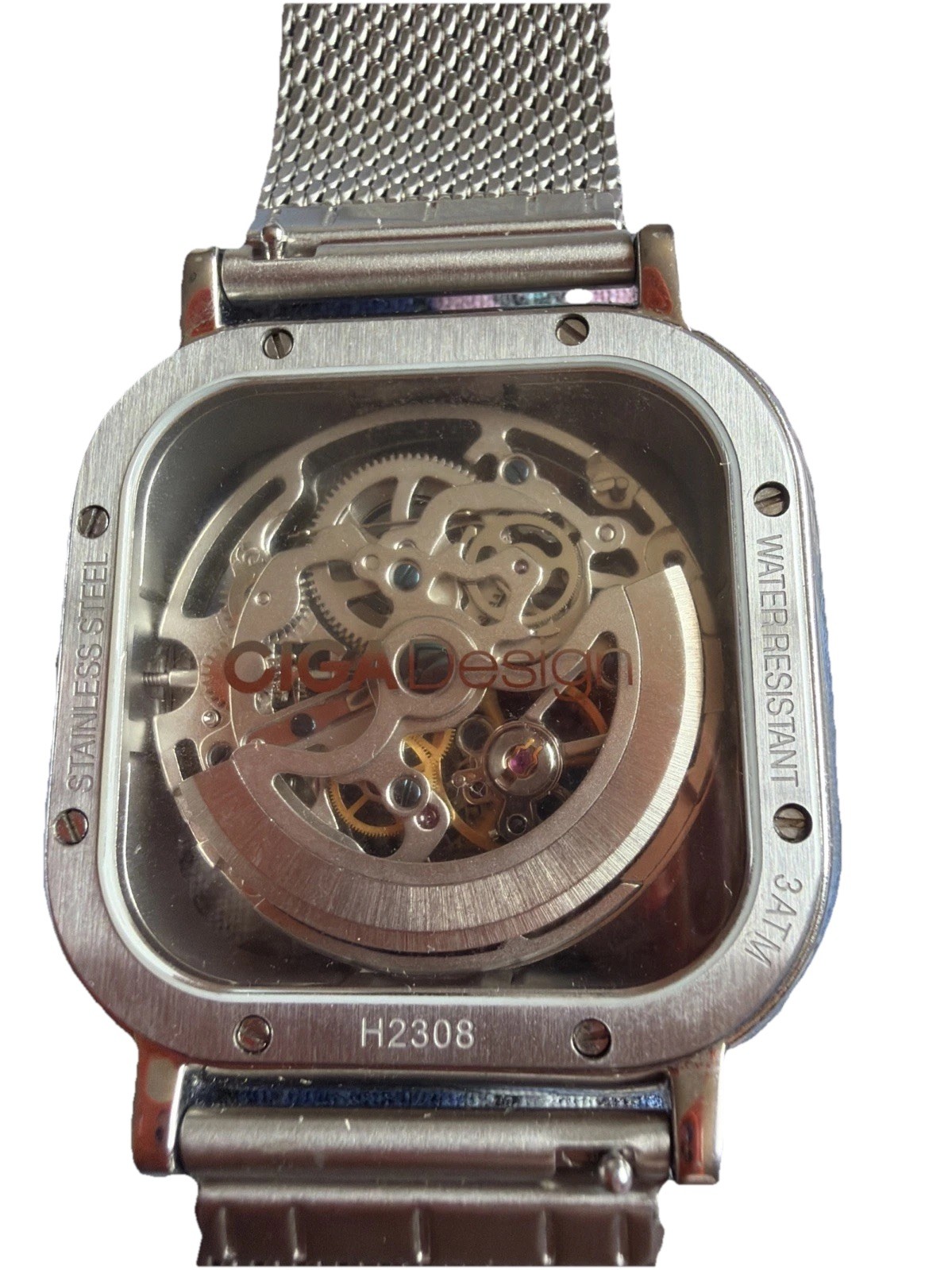 💥OPEN BOX💥 CIGA DESIGN C SERIES AUTOMATIC MECHANICAL SKELETON ANALOG WATCH