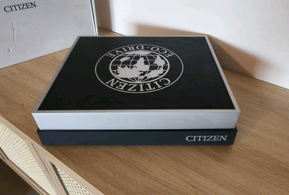 CITIZEN ECO-DRIVE PROMASTER MULTIPLE x12 WATCH BOX WATCH BOX DISPLAY HOLDER NOS!