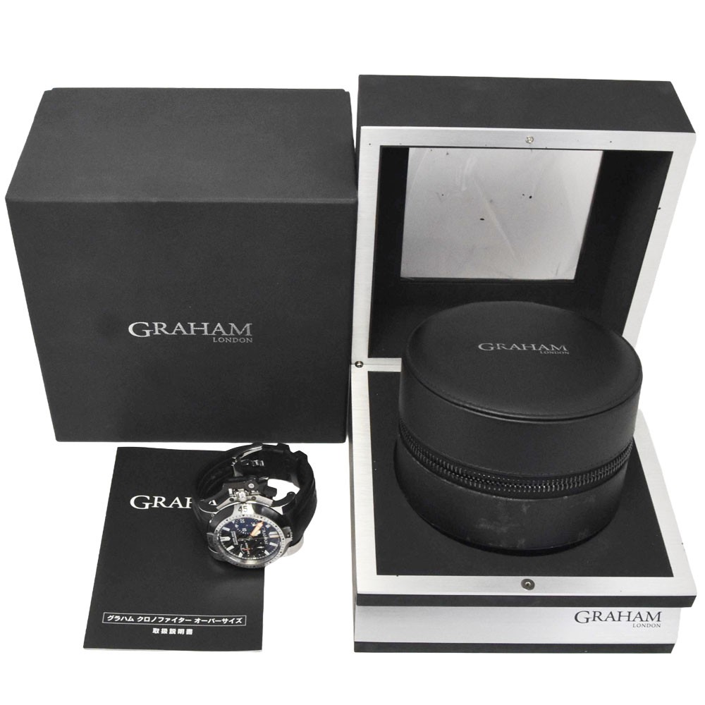 GRAHAM Chronofighter Oversize Diver 2OVDIVAS.B03A.K10B Automatic Men’s H#147773
