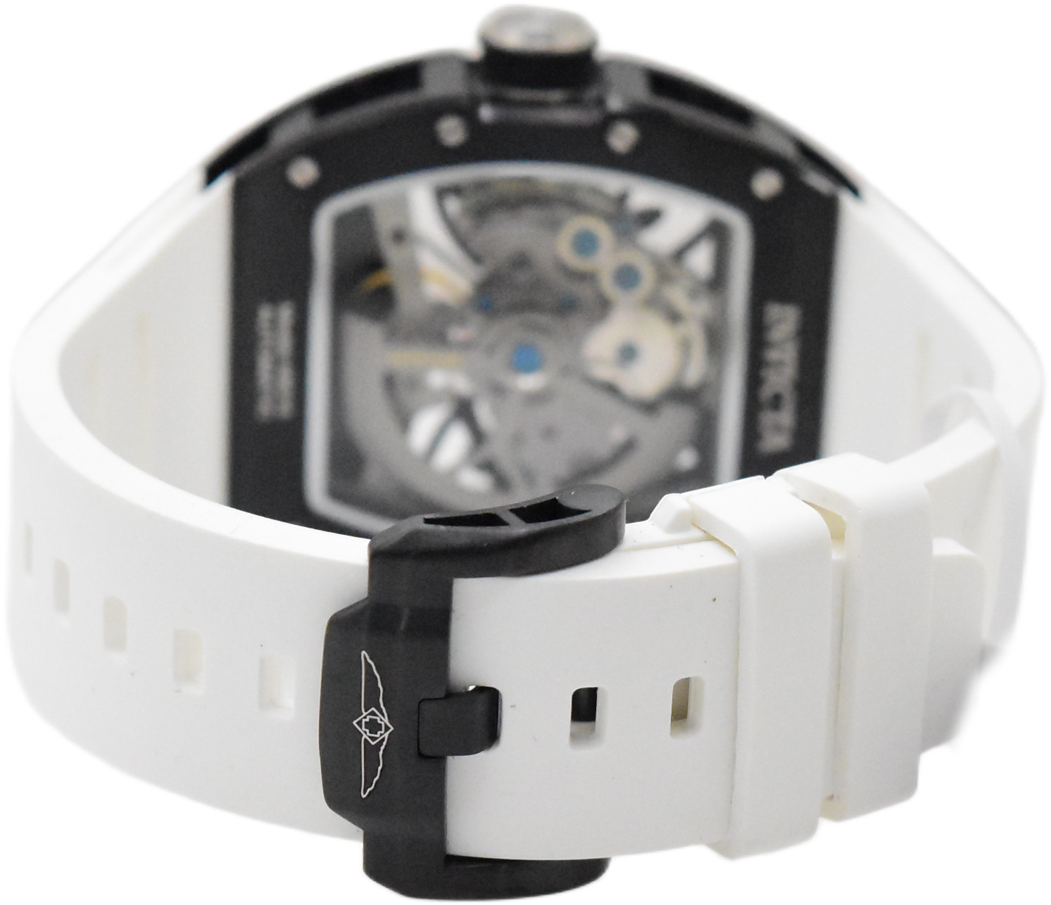 Invicta S1 Rally Interstellar Automatic Men’s Skeleton Dial Watch White 49010
