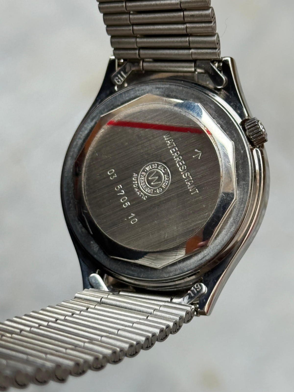 Vintage West End Prima Automatic Day/Date Mens Wrist Watch