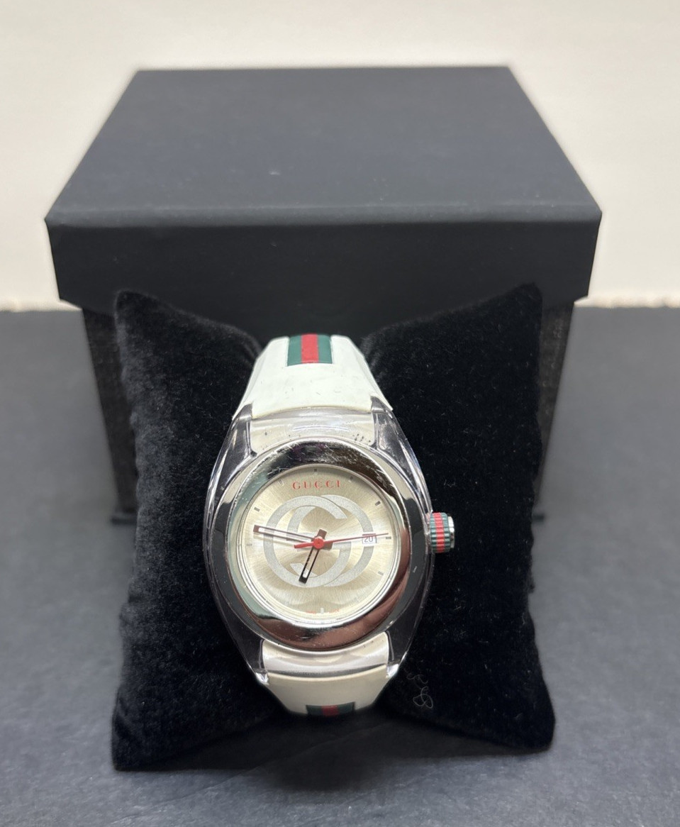 Gucci Sync 36mm Women’s Watch Quartz White 137.3