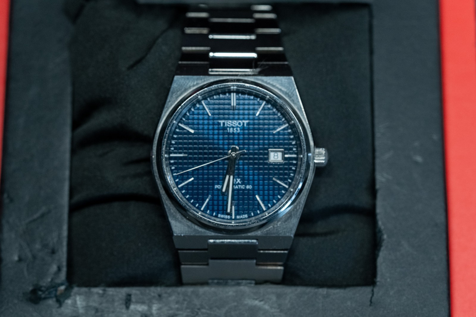 USED Tissot PRX Blue Men’s Watch – T137.407.11.041.00