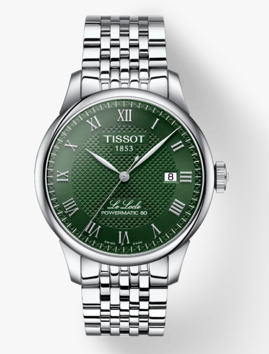Tissot Le Locle Classic Collection Green Dial 39.3mm Men’s Watch T0064071109300