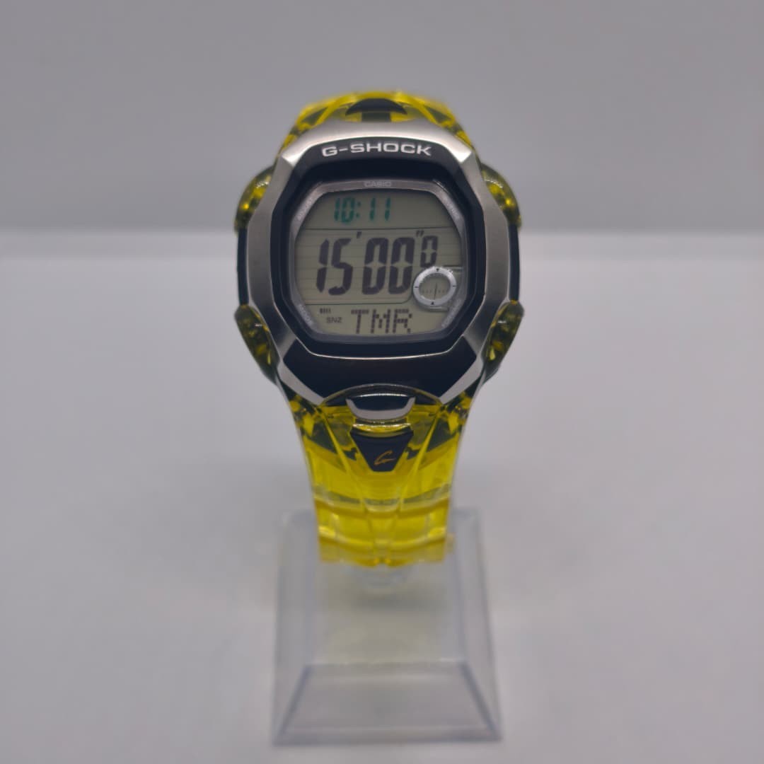 Casio G-Shock G-LIDE GL-151 Translucent Jelly Yellow Digital Watch Module 2463