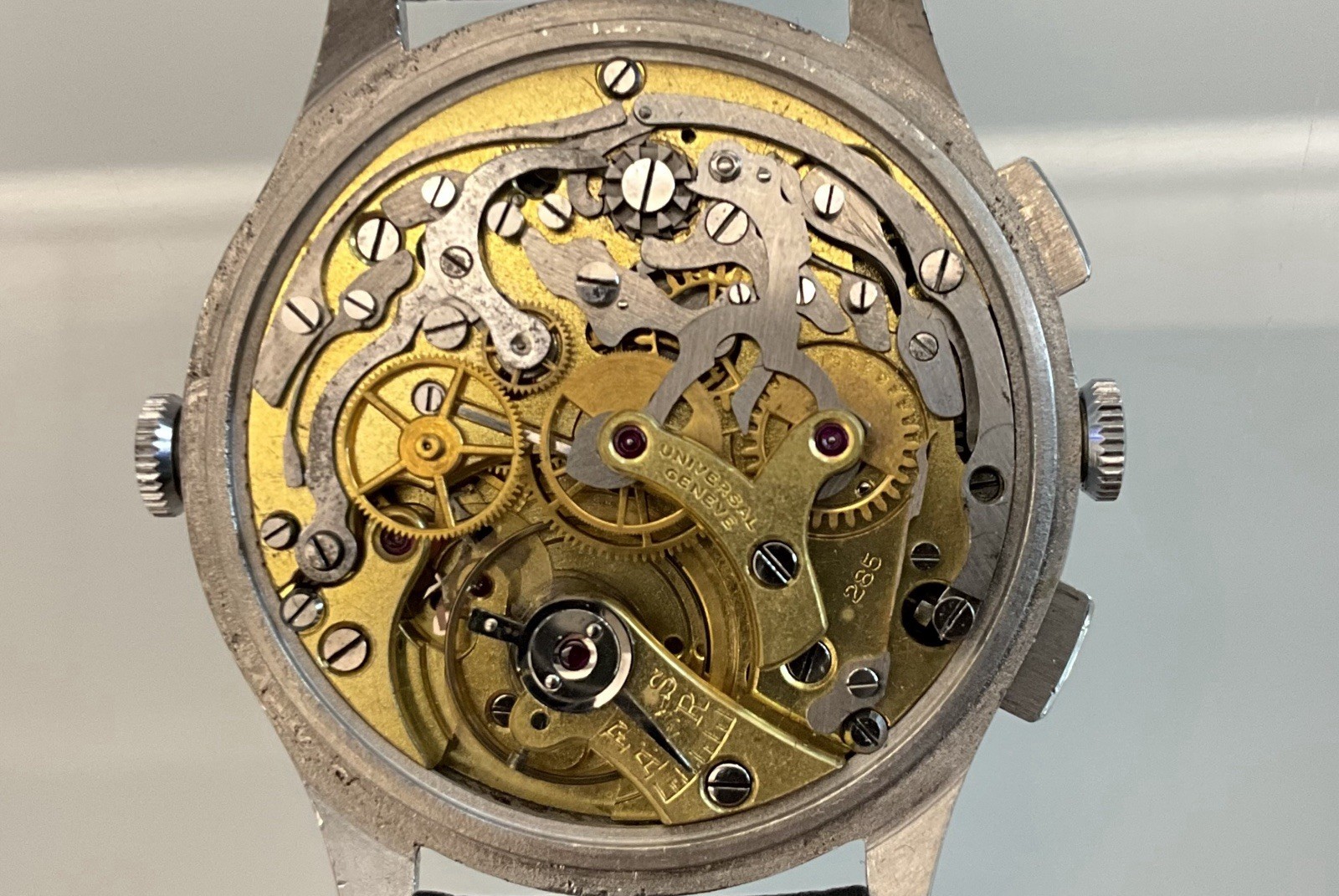 Universal aero-compax, year 1940 ca, vintage