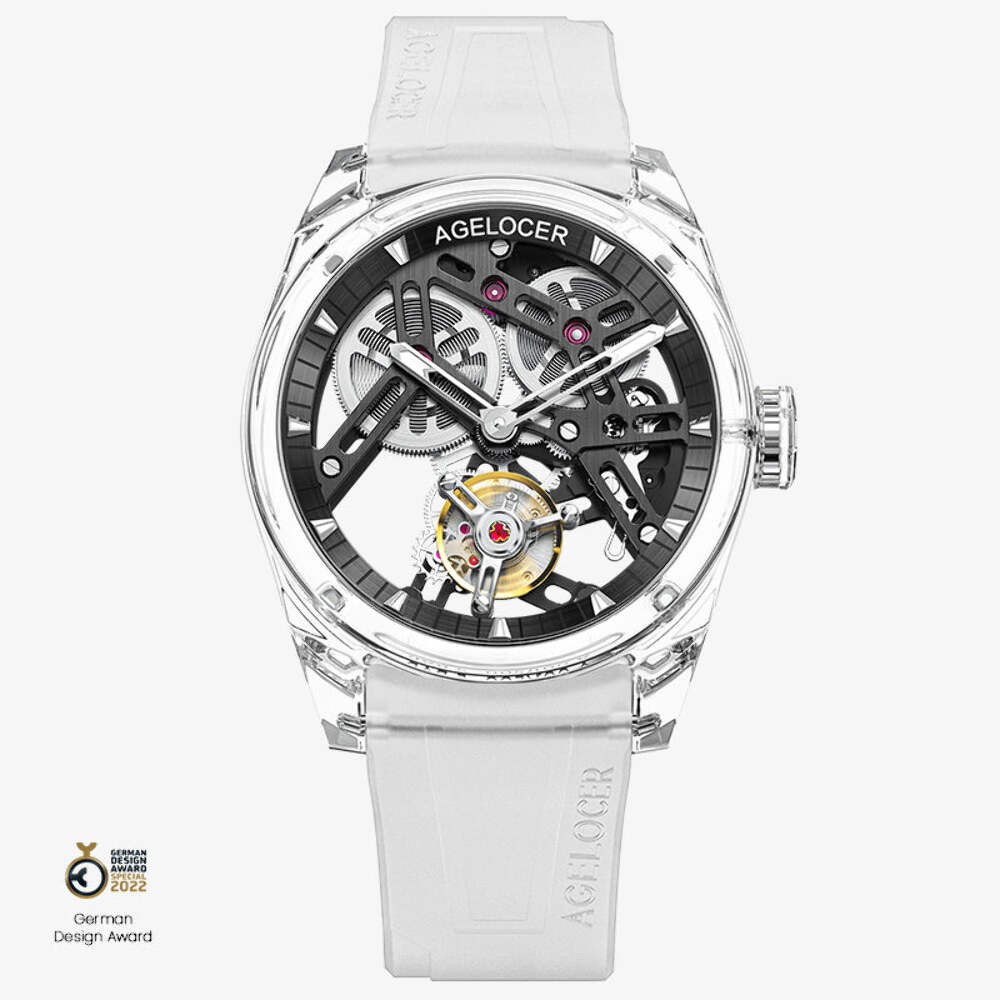 Agelocer Ice Never Melts Crystal Tourbillon Men’s Watch – Limited